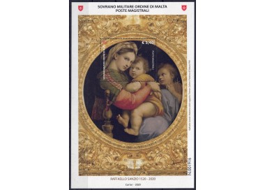 SMOM 2020 Raffaello Sanzio s/s MNH**