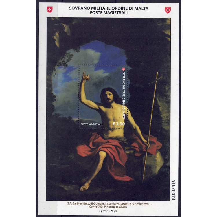 SMOM 2020 San Giovanni BF MNH**