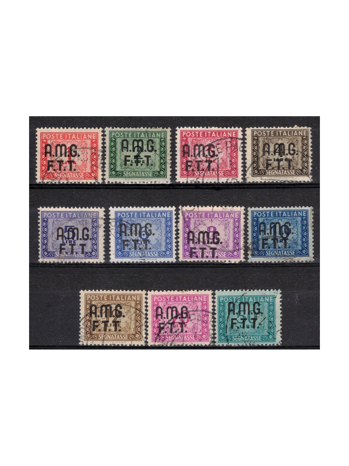 TRIESTE A 1947-49 Segnatasse 11v us