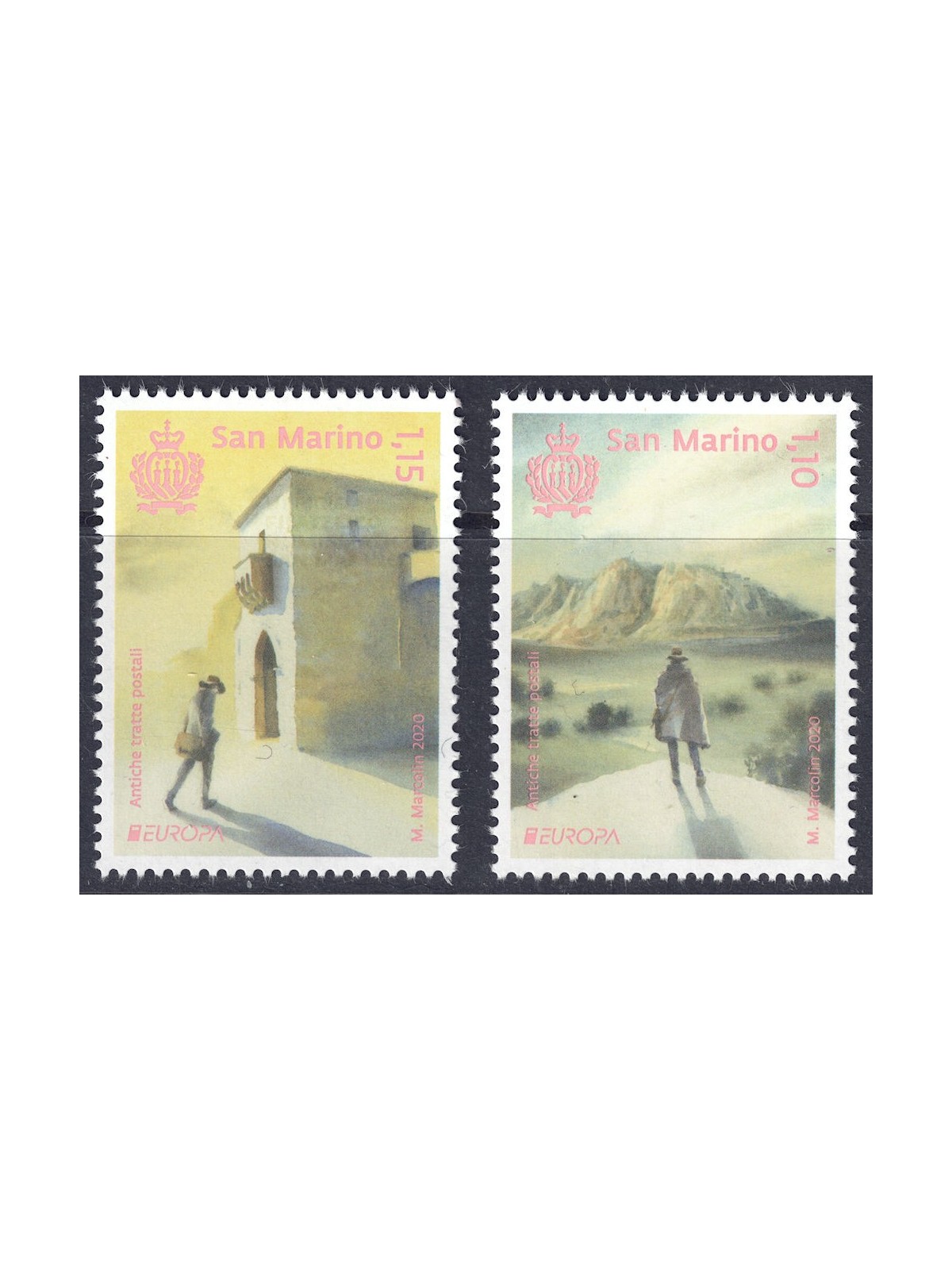 SAN MARINO 2020 Europa 2v MNH**