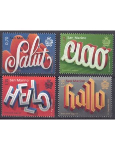 SAN MARINO 2020 Greeting Stamps 4v MNH**