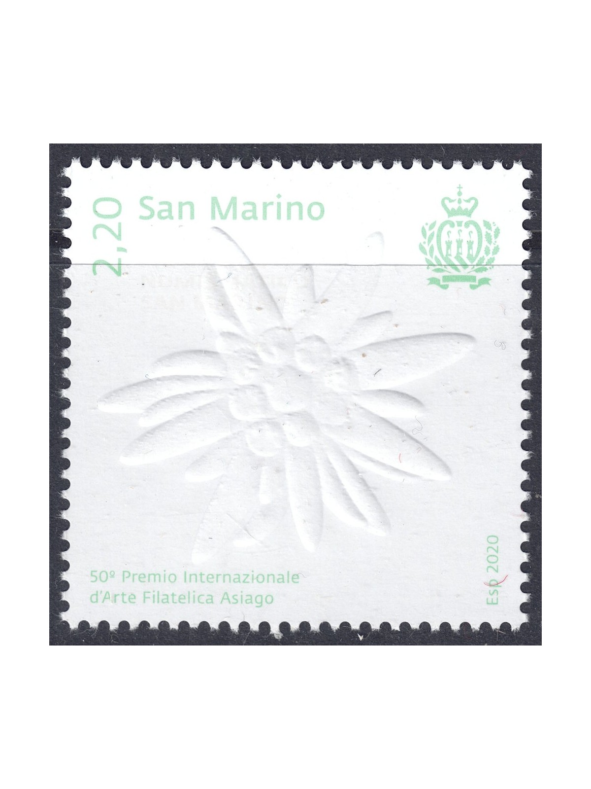 SAN MARINO 2020 Premio d'arte filatelica MNH**