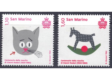SAN MARINO 2020 Gianni Rodari 2v MNH**