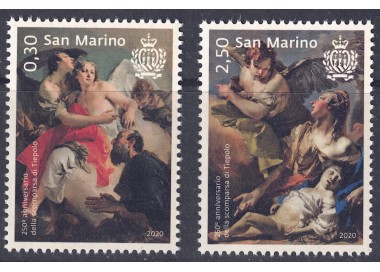 SAN MARINO 2020 Giambattista Tiepolo 2v MNH**