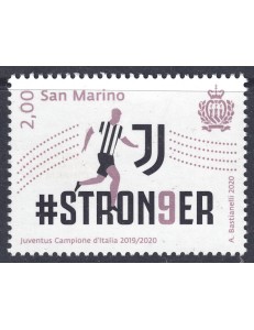 SAN MARINO 2020 Juventus MNH**
