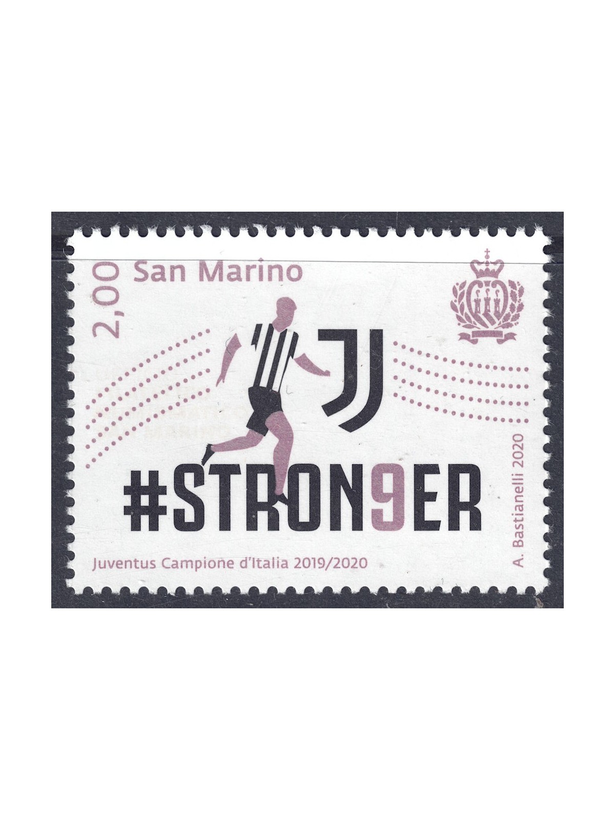 SAN MARINO 2020 Juventus MNH**