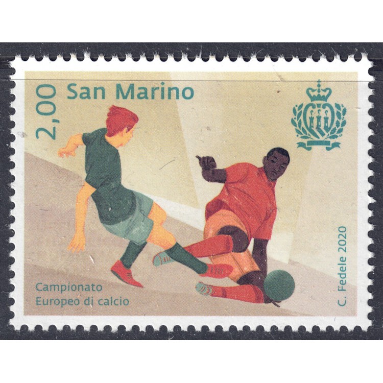 SAN MARINO 2020 Campionato europeo di calcio MNH**