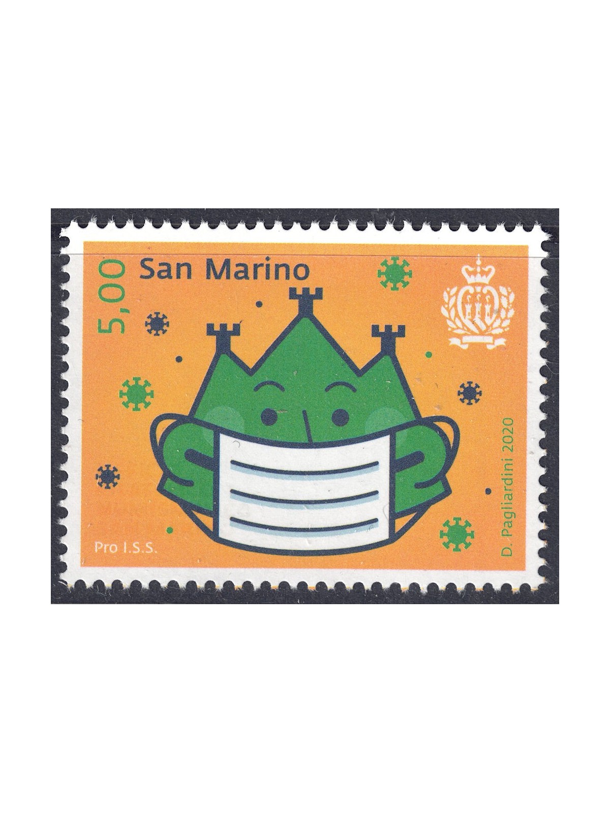 SAN MARINO 2020 Social Security MNH**