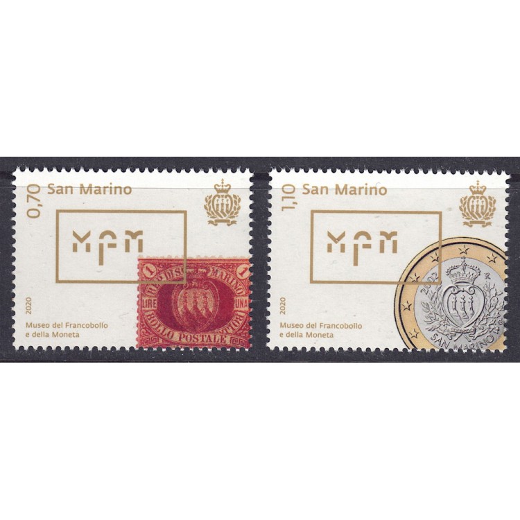 SAN MARINO 2020 Stamp Museum 2v MNH**