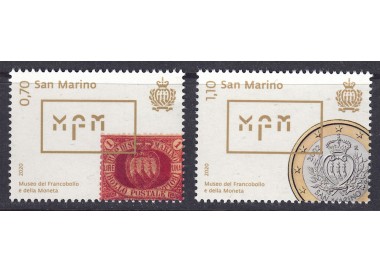 SAN MARINO 2020 Stamp Museum 2v MNH**
