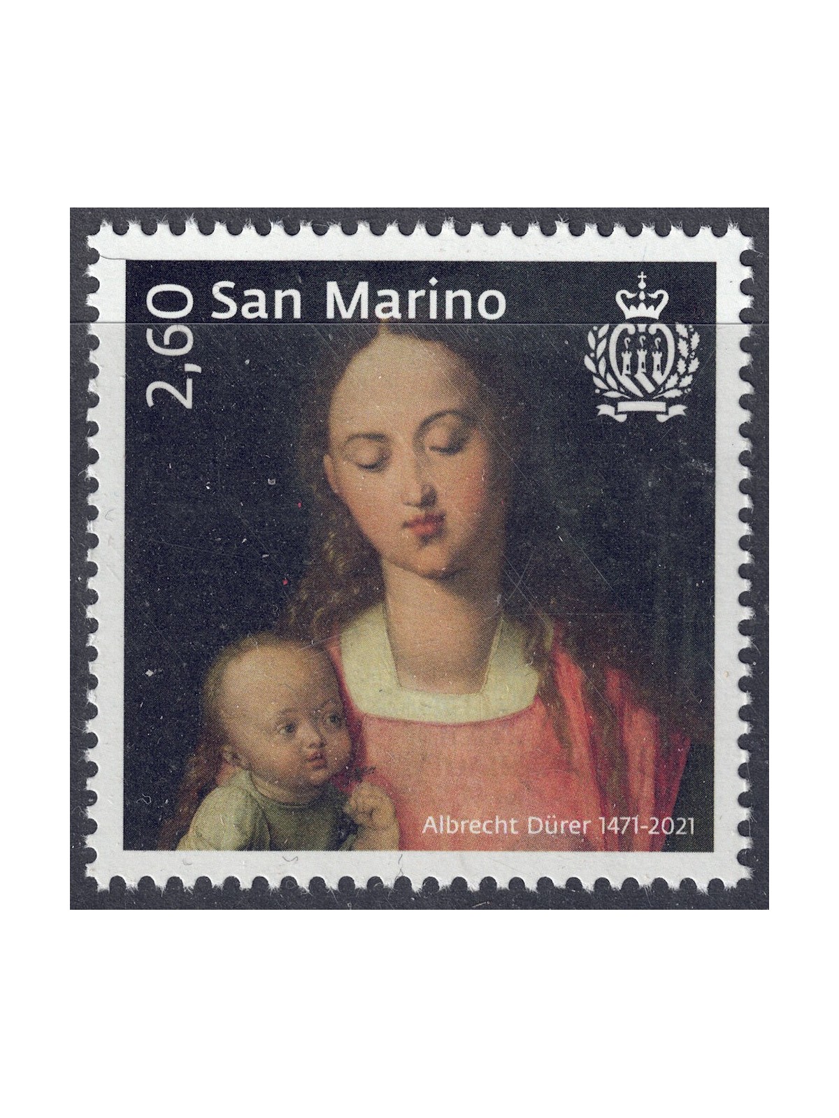 SAN MARINO 2021 Albrecht Dürer MNH**