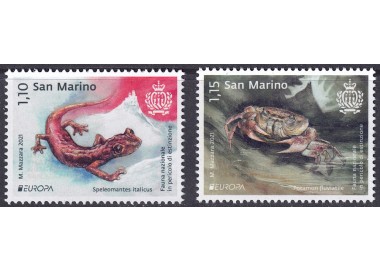 SAN MARINO 2021 Europa 2v MNH**
