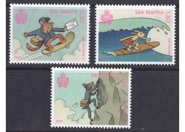 SAN MARINO 2021 Sport 3v MNH**