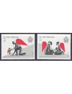 SAN MARINO 2021 Doctors Without Borders 2v MNH**