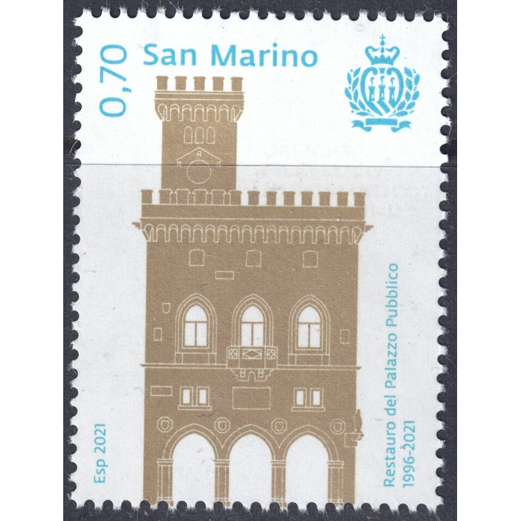 SAN MARINO 2021 Public Palace MNH**
