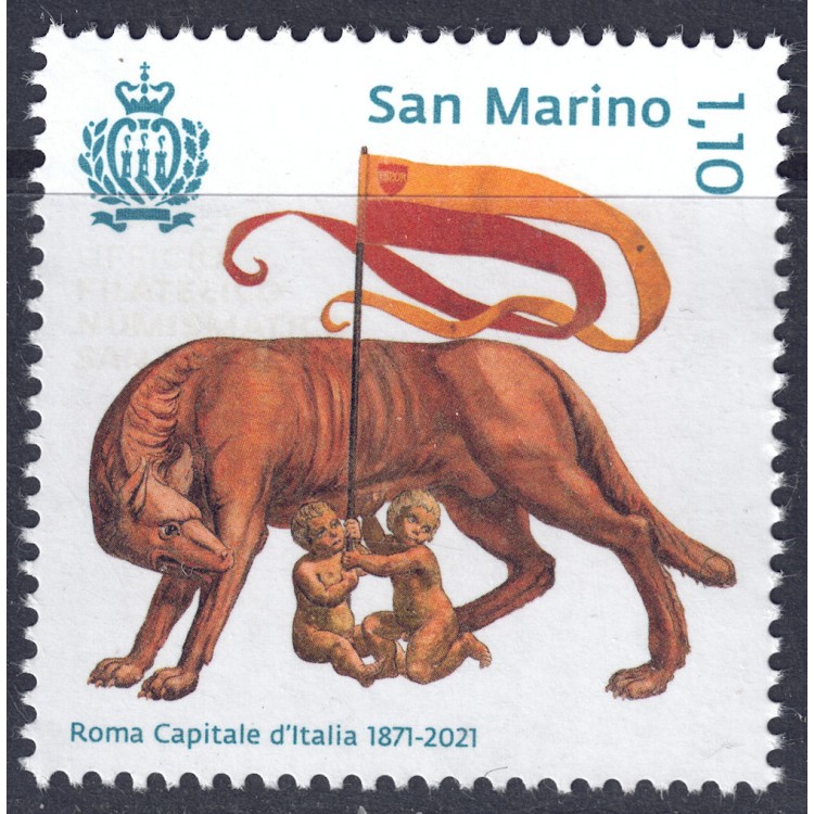 SAN MARINO 2021 Roma Capitale MNH**