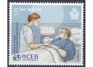 SAN MARINO 2021 Banca di Sviluppo MNH**