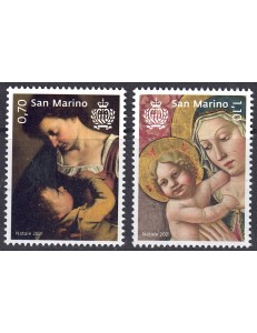 SAN MARINO 2021 Christmas 2v MNH**