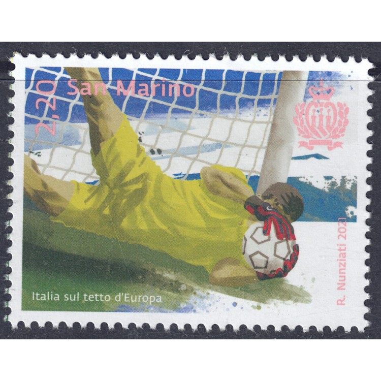 SAN MARINO 2021 Italy European Champion MNH**