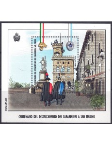 SAN MARINO 2021 Distaccamento dei Carabinieri BF MNH**