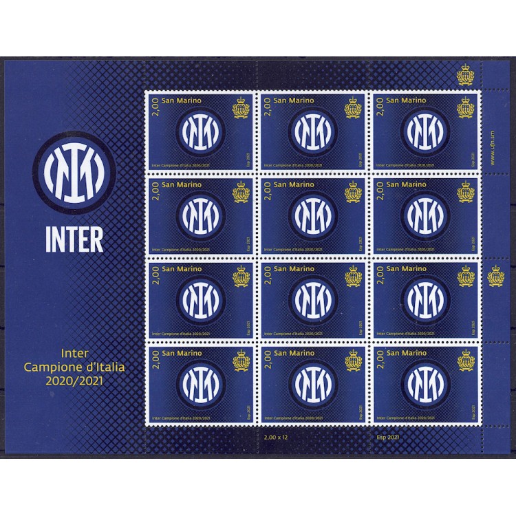 SAN MARINO 2021 Inter m/s MNH**