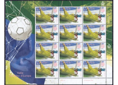 SAN MARINO 2021 Italy European Champion m/s MNH**