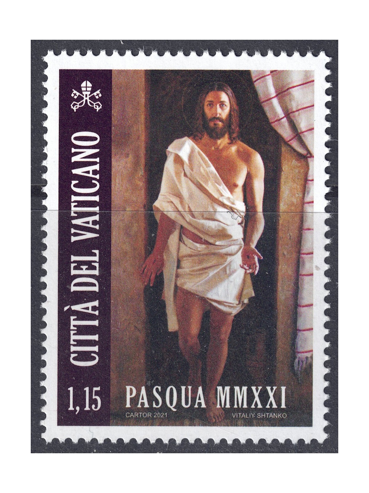 VATICANO 2021 Pasqua MNH**