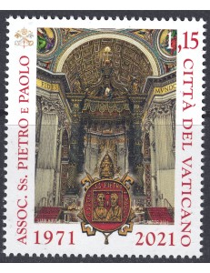 VATICANO 2021 Associazione Santi Pietro e Paolo MNH**