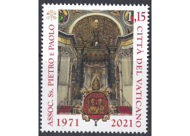 VATICAN 2021 Association of Saints Peter and Paul MNH**