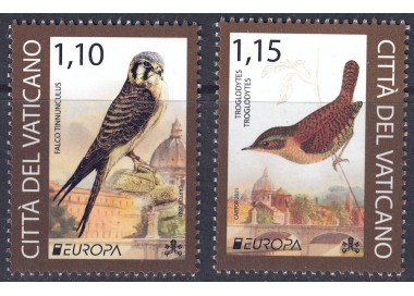 VATICAN 2021 Europe 2v MNH**