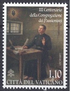 VATICANO 2021 Congregazione dei Passionisti MNH**