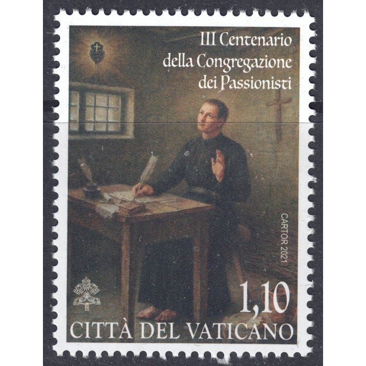 VATICAN 2021 Congregation of the Passionists MNH**