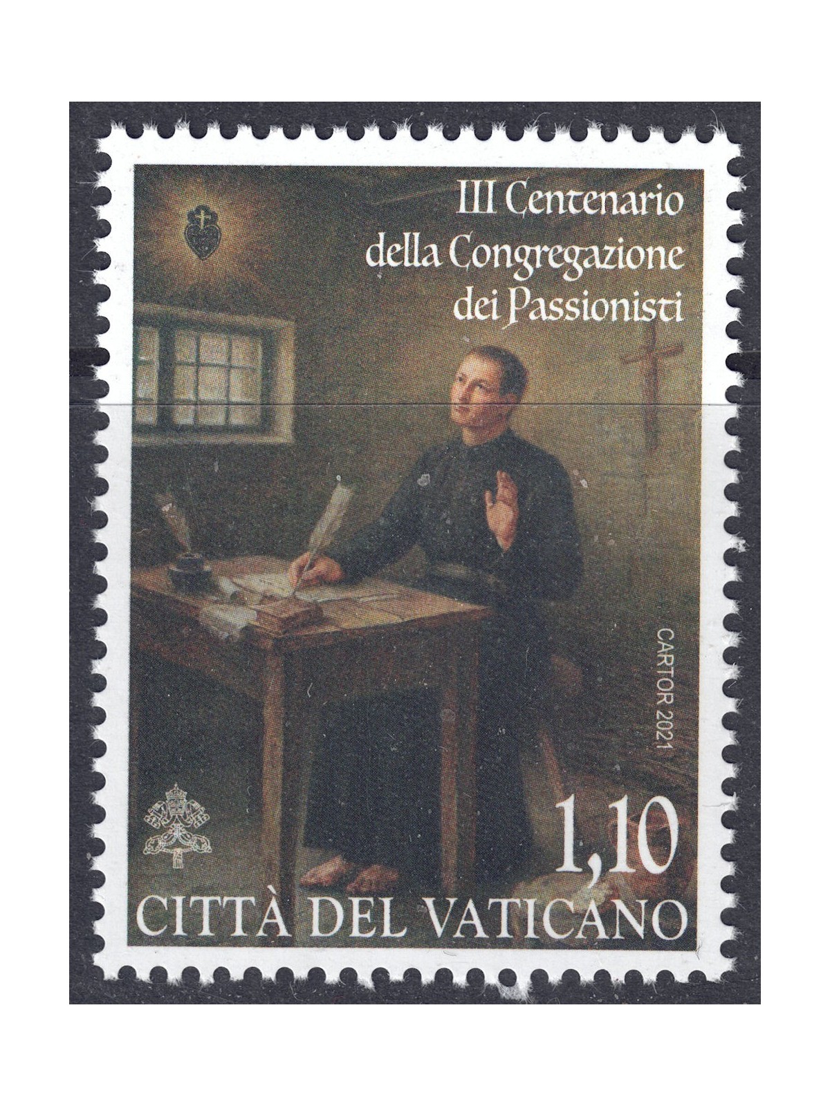 VATICAN 2021 Congregation of the Passionists MNH**