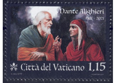 VATICAN 2021 Dante Alighieri MNH**