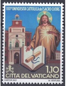 VATICAN 2021 Catholic University MNH**