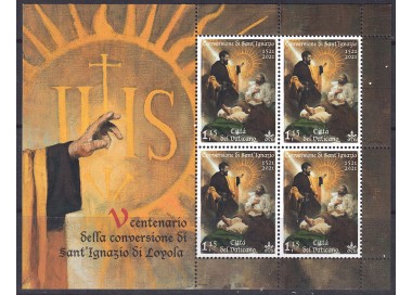 VATICAN 2021 Saint Ignatius of Loyola m/s MNH**