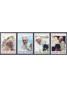 VATICAN 2020 Pontificate of Pope Francis 4v MNH**