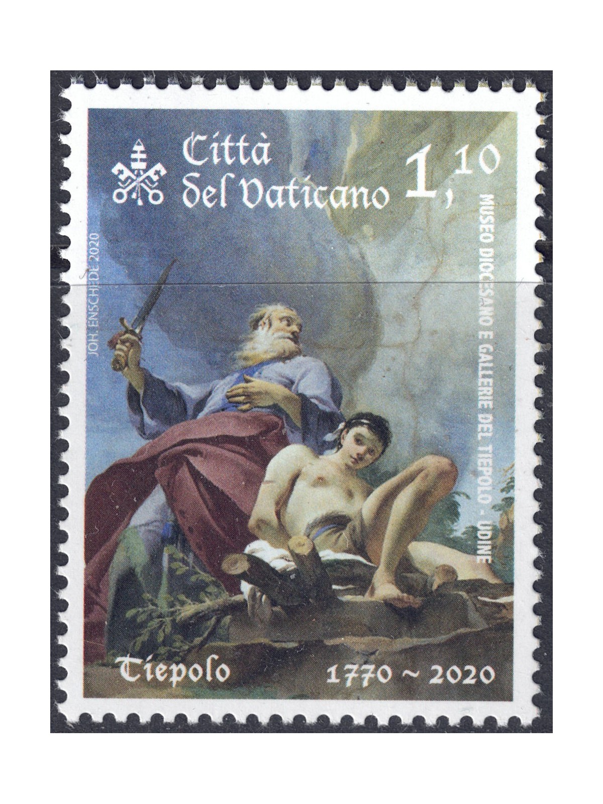 VATICAN 2020 Giambattista Tiepolo MNH**