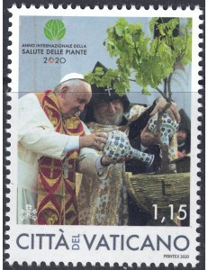 VATICANO 2020 Anno internazionale delle piante MNH**
