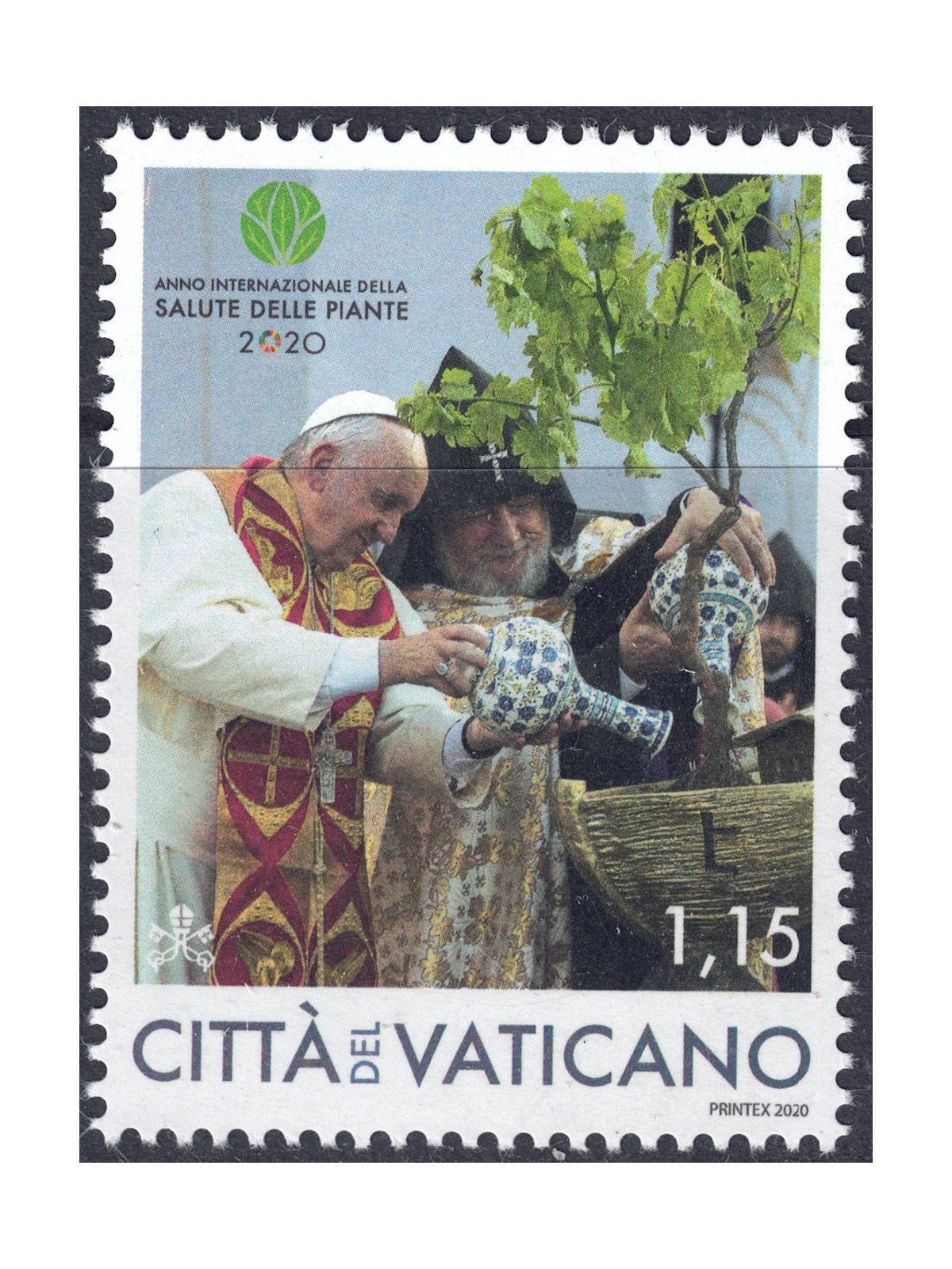 VATICANO 2020 Anno internazionale delle piante MNH**