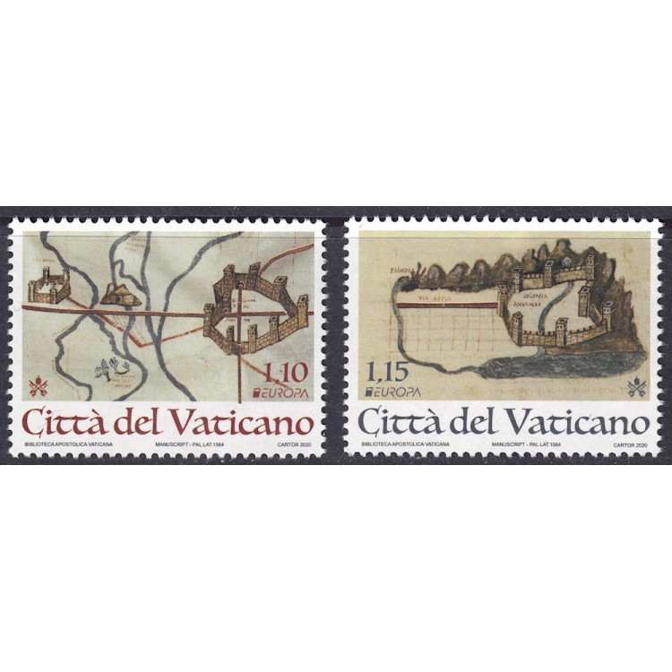 VATICAN 2020 Europe 2v MNH**