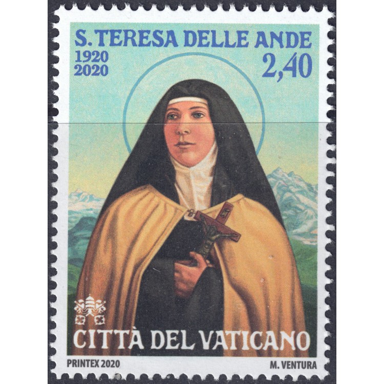VATICANO 2020 Santa Teresa MNH**
