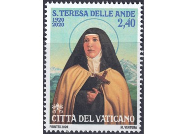 VATICAN 2020 Saint Teresa MNH**