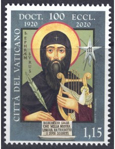 VATICANO 2020 Sant'Efrem il Siro MNH**