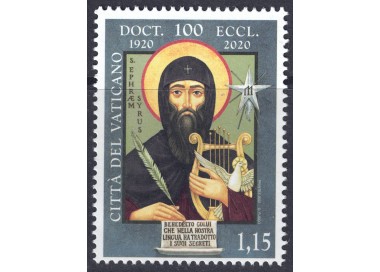 VATICAN 2020 Saint Ephrem the Syrian MNH**