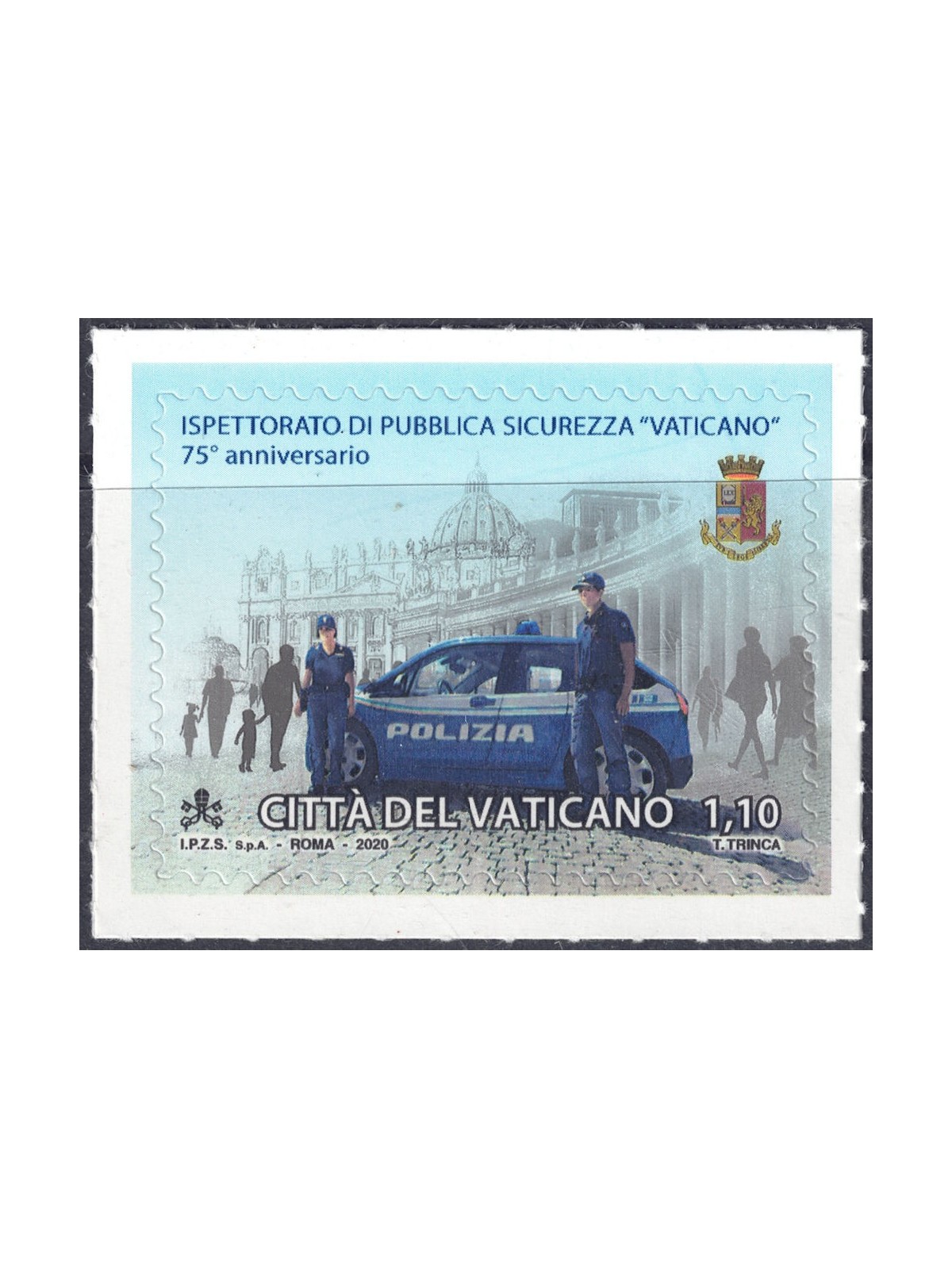 VATICAN 2020 Inspectorate of Public Security MNH**