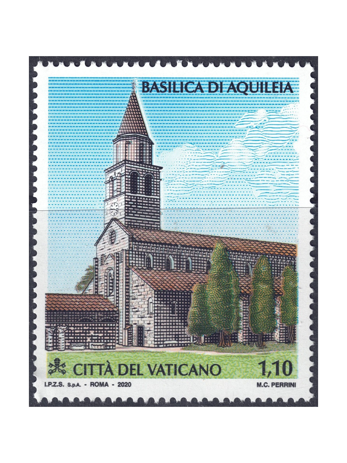 VATICAN 2020 Basilica of Aquileia MNH**