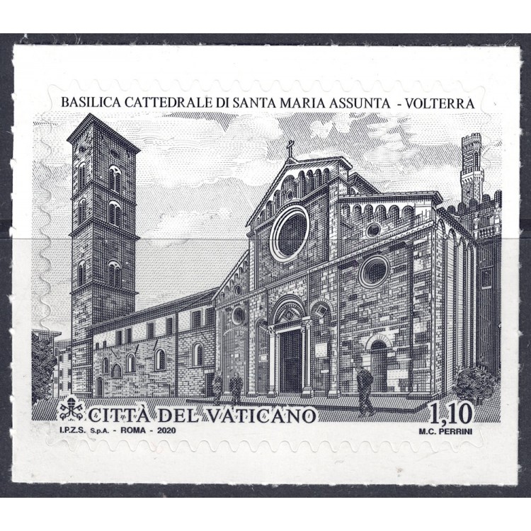 VATICAN 2020 Basilica of Volterra MNH**