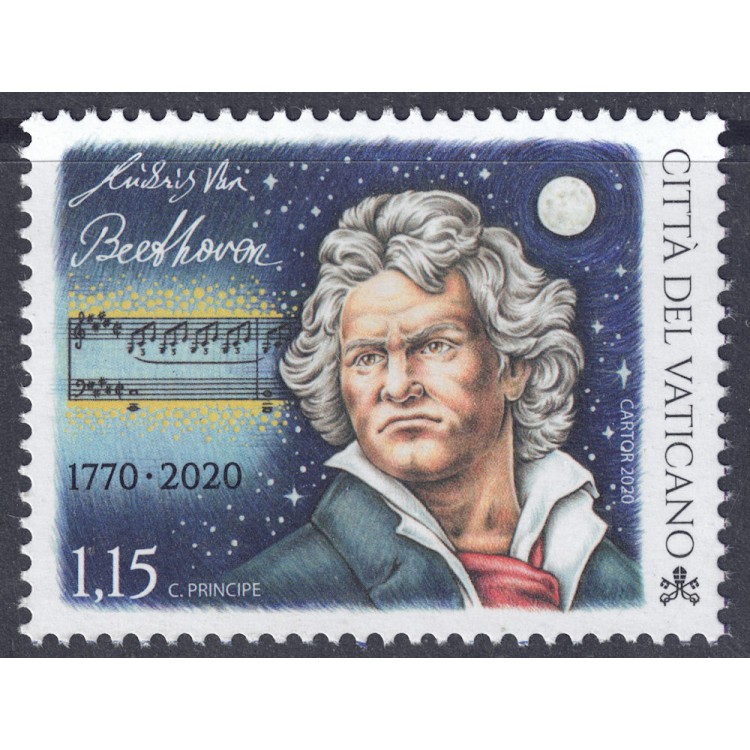 VATICANO 2020 Ludwig Van Beethoven MNH**