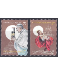 VATICAN 2020 Christmas 2v MNH**